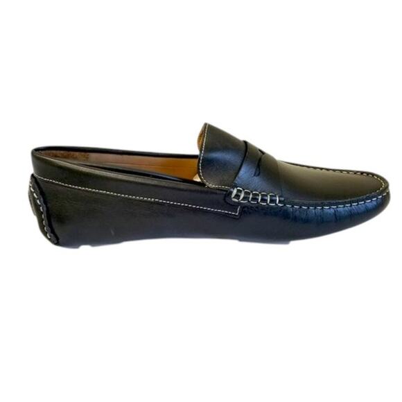 New In Box Men's Millburn Co. Penny Loafers Black Size 9.5 - Picture 7 of 10